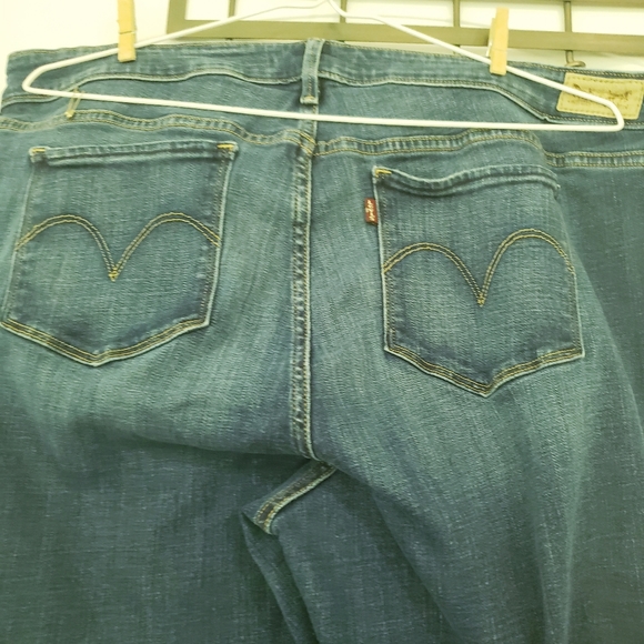 Levi Mid-rise skinny jeans size 22w - Picture 4 of 7